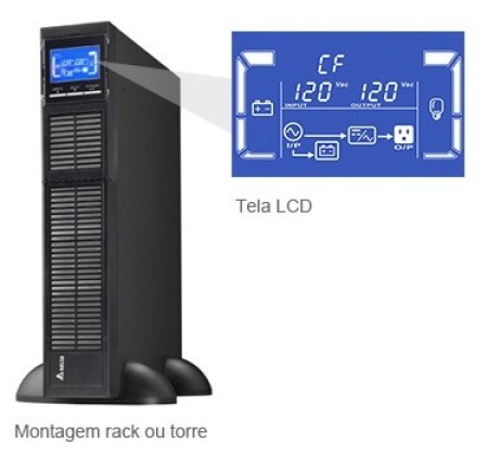UPS monofásico 120V - Rack ou Torre - Image 2